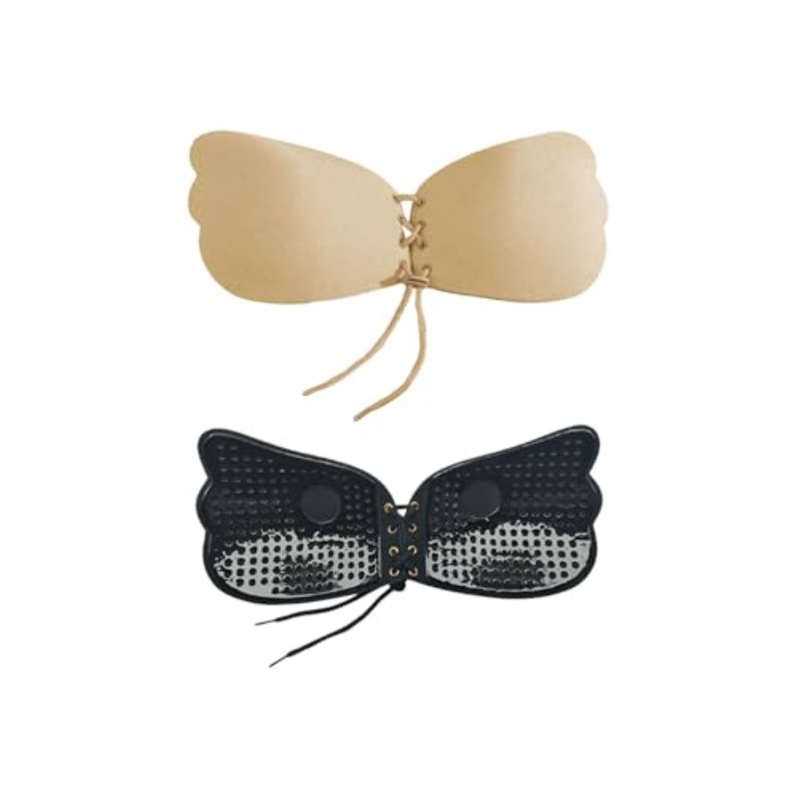 Push Up Bra Silicone - SHENHE Women's 2 Pack Front Close
