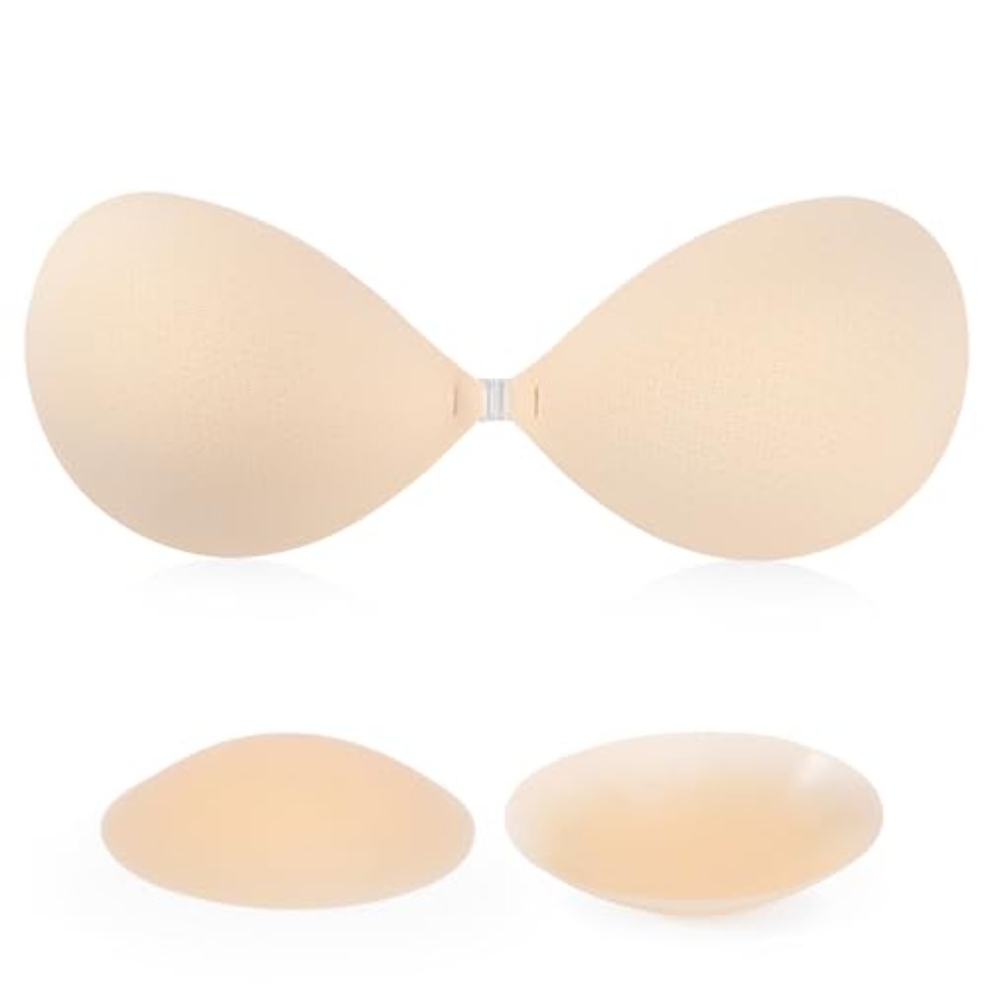 Push Up Bra Silicone - RELIRELIA Women's Sticky Self Adhesive Invisible