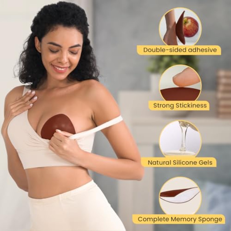 Double Sided Sticky Bra Insert - Push Up Bra Silicone recension och pris