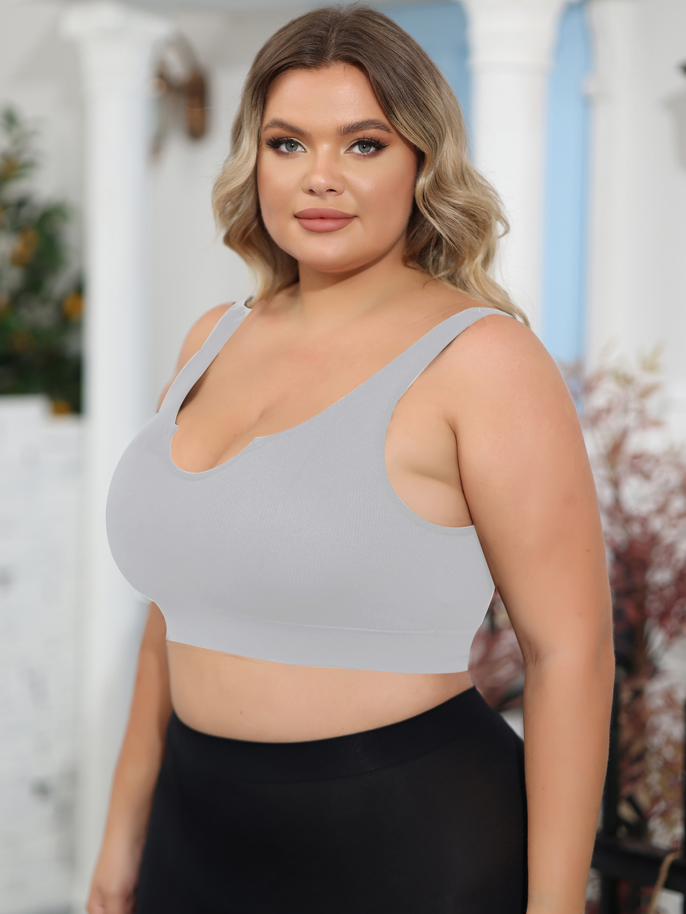 Women's plus-size underwear br - Underwire Bra Padded recension och pris