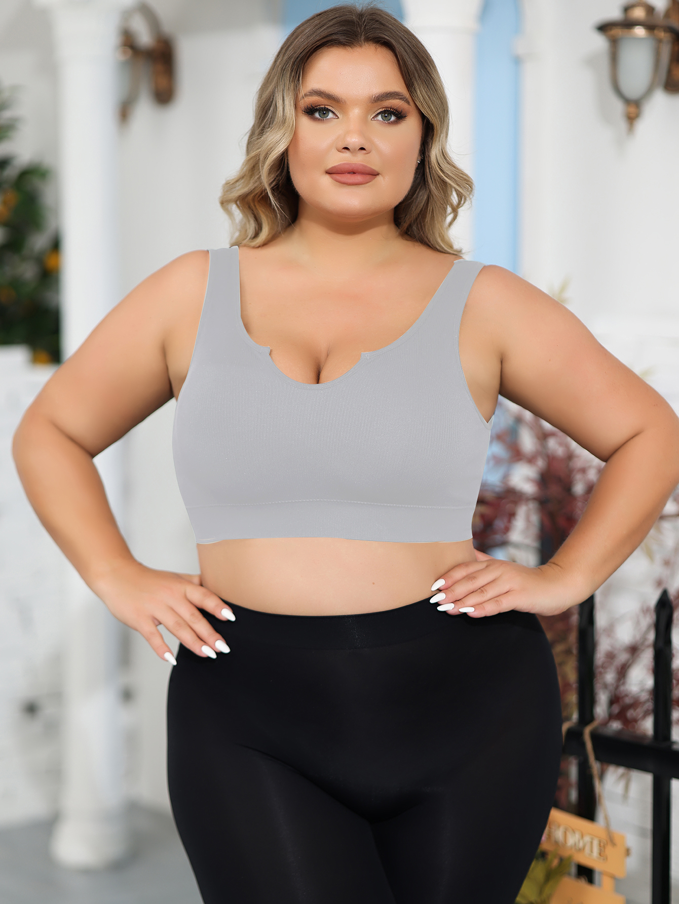 Women's plus-size underwear br - Underwire Bra Padded recension och pris
