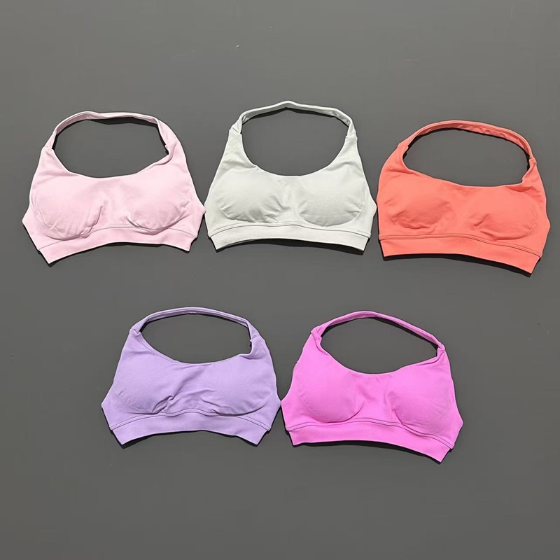 No Logo Sports Bra Women Seaml - Underwire Bra Padded recension och pris