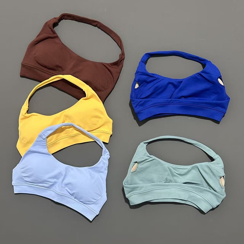 No Logo Sports Bra Women Seaml - Underwire Bra Padded recension och pris