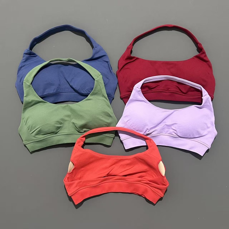 No Logo Sports Bra Women Seaml - Underwire Bra Padded recension och pris
