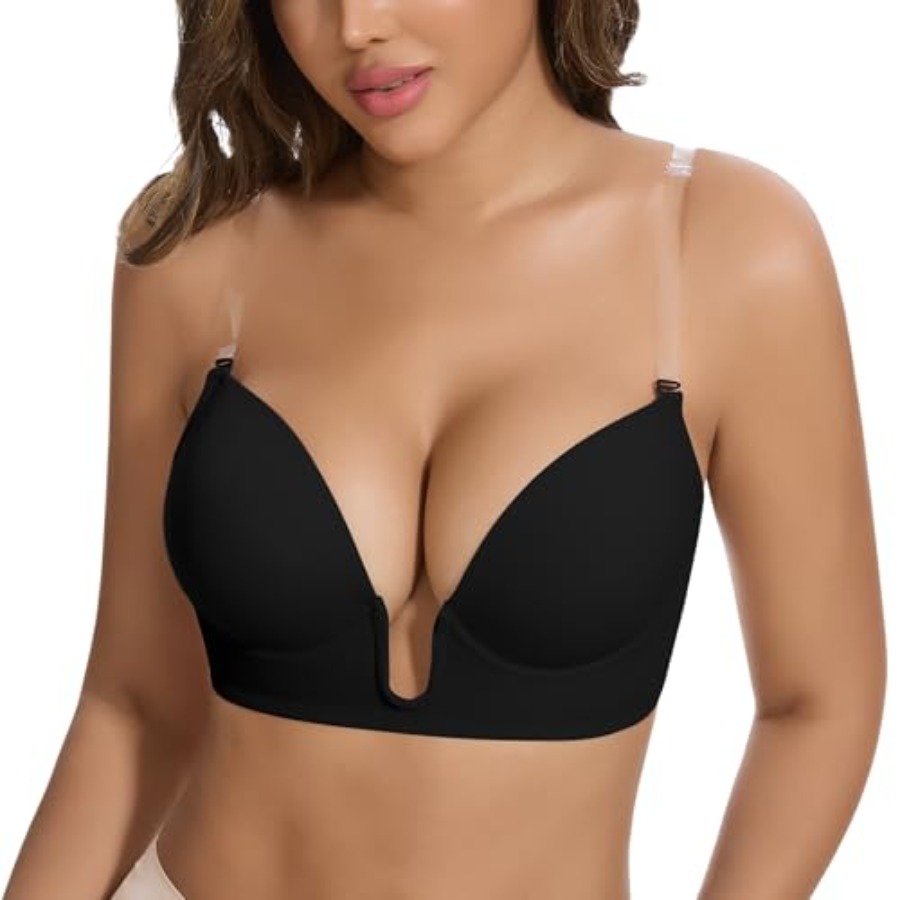 JOYSHAPER Plunge Bras for Wome - Push Up Bra Silicone recension och pris