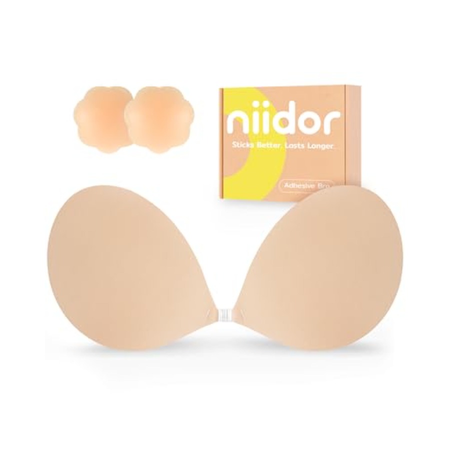 Niidor Adhesive Bra Strapless  - Push Up Bra Silicone recension och pris
