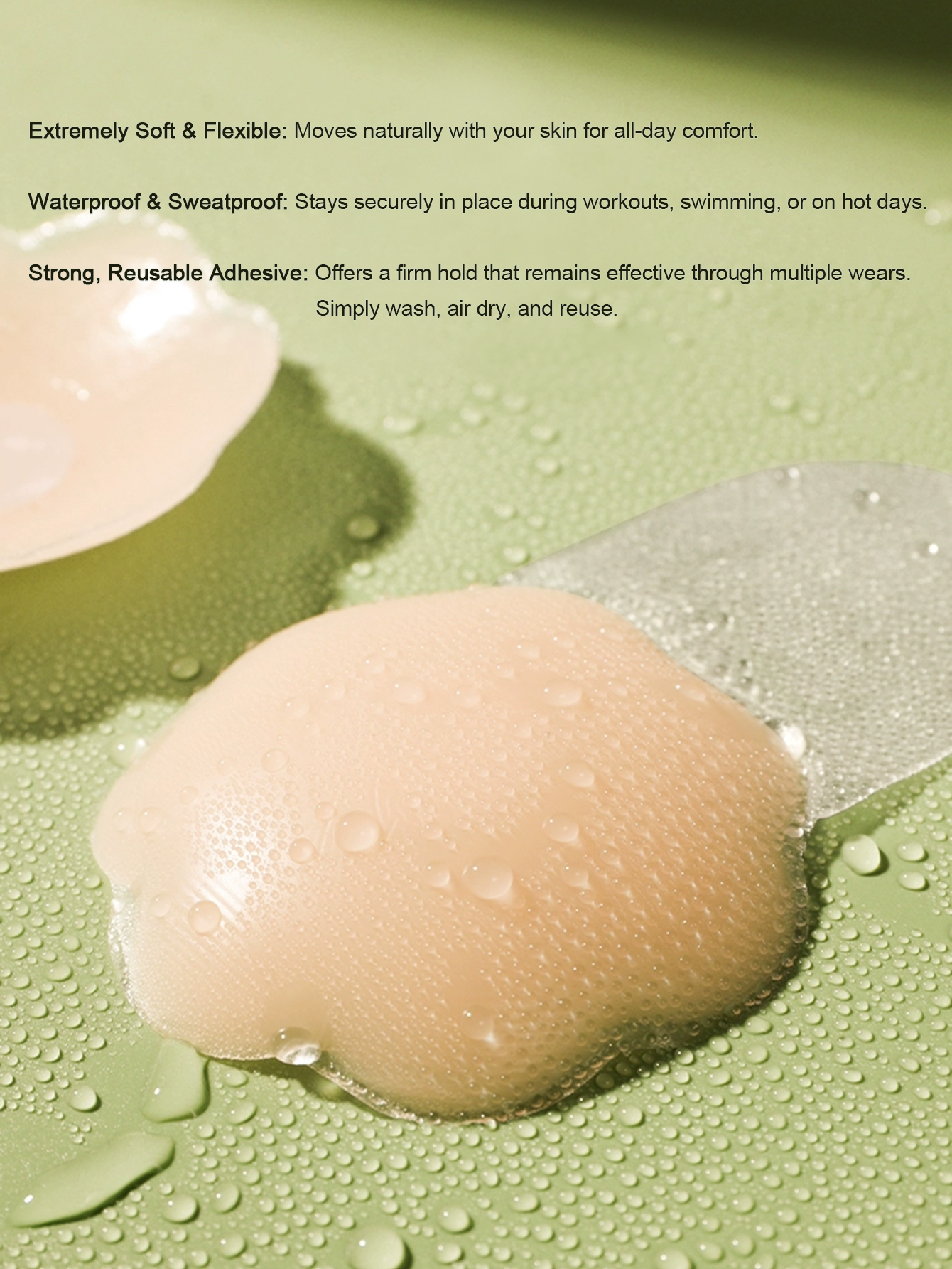 Adhesive Wedding Bra for Large - Push Up Bra Silicone recension och pris