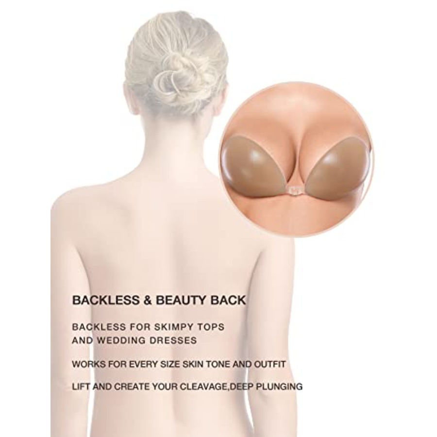 Wingslove Sticky Adhesive Bra  - Push Up Bra Silicone recension och pris