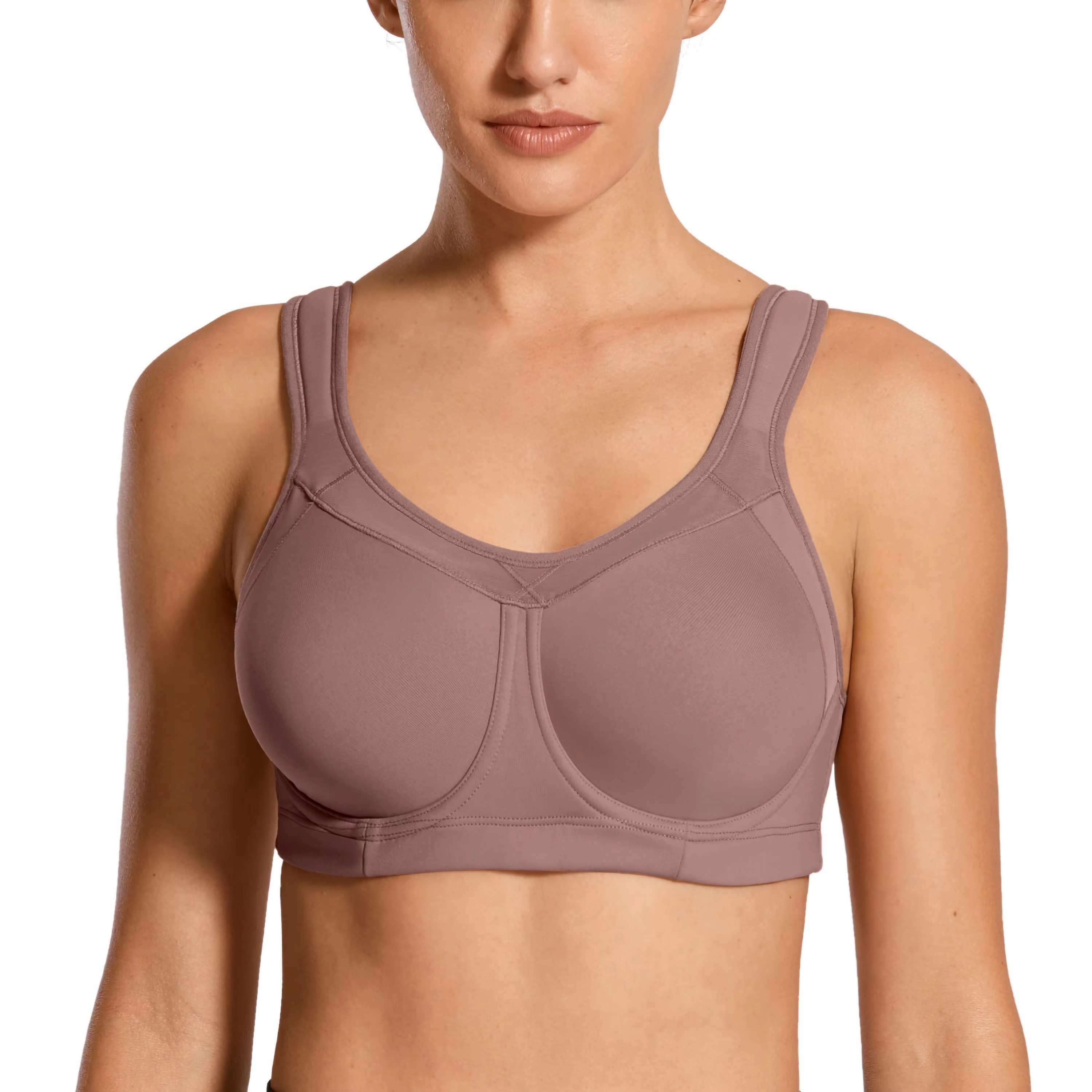 SYROKAN Women Sports bras High - Underwire Bra Padded recension och pris