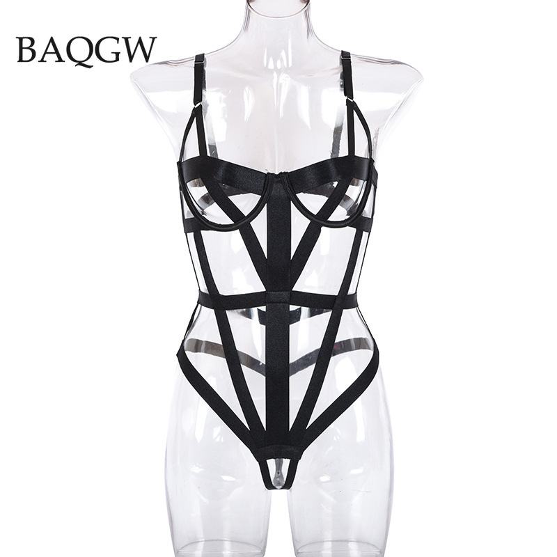 Sexy Clubwear Midnight Bodysui - Minimizer Bra Women recension och pris
