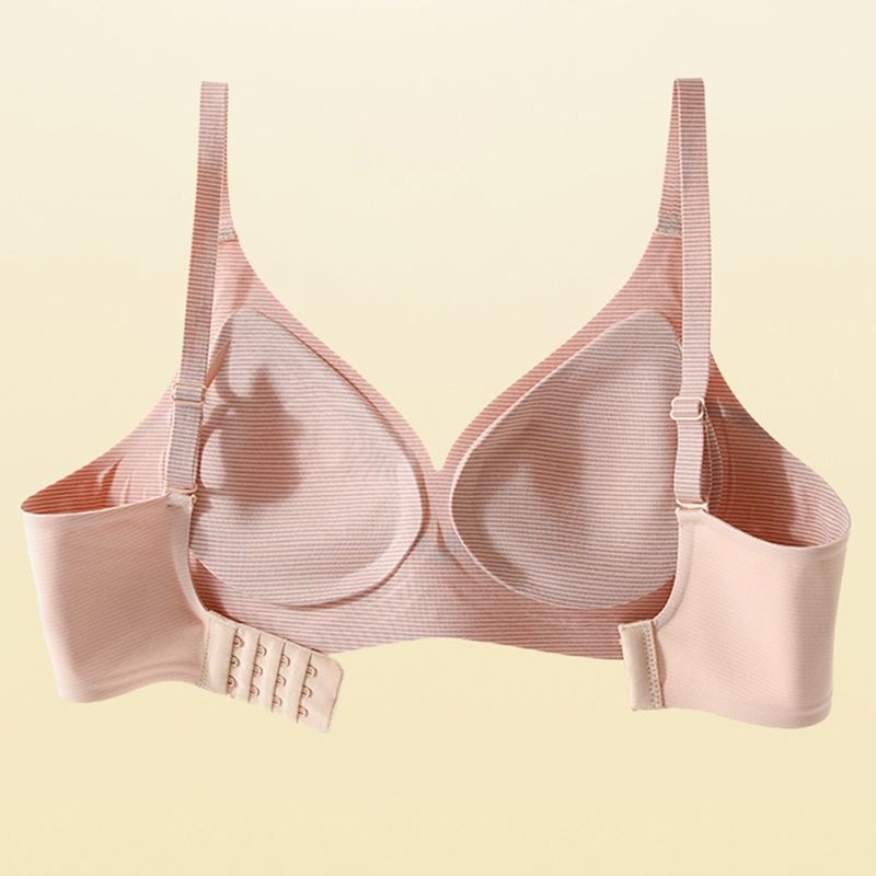 Stripe Color Contrast Soft Sup - Underwire Bra Padded recension och pris