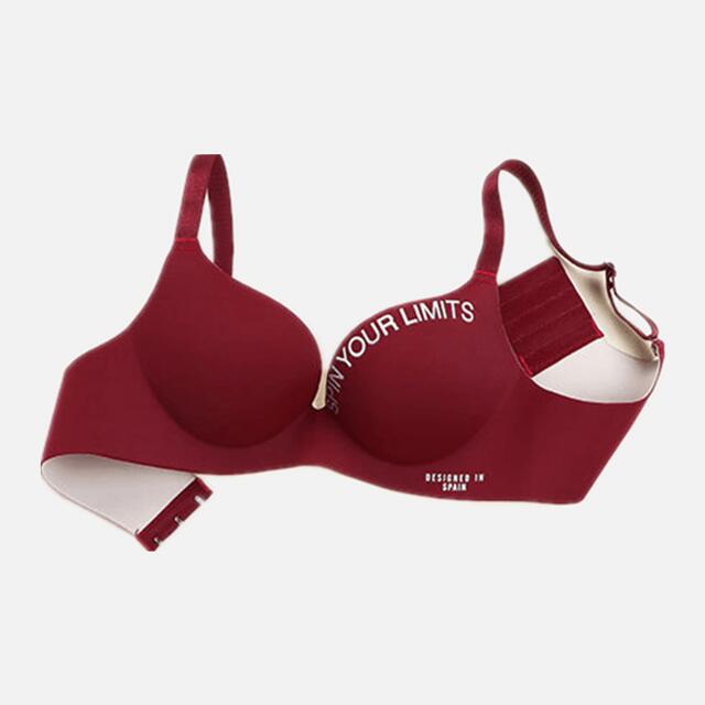 Simplicity Letters Printed Bra - Cotton Bra Everyday recension och pris